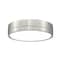 Z-Lite Algar Flush Mount, 1-Light, 12 In.W x 3 In.H, Brushed Nickel/Frosted 1006F12-BN-LED - alternate 1